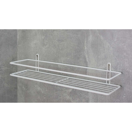 Полка для ванной ProfFero П0001288 Белая настенная 1 ярус