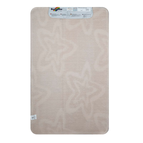 Коврик для ванной Санакс 00214 SILVER одинарный Коричневый 60х100 см