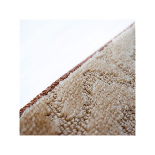 Коврик для ванной Санакс 00207 SILVER двойной Коричневый 60х100 + 50х60 см