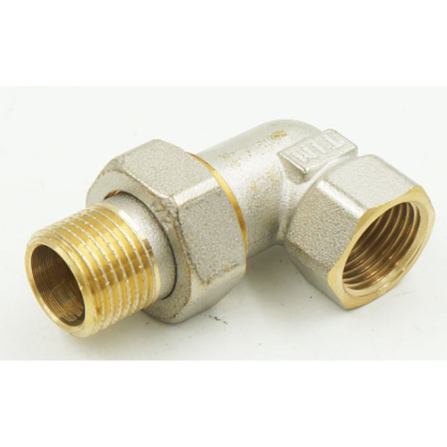 Соединитель с накидной гайкой угловой ф1/2