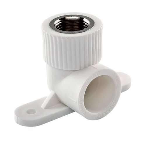 Угольник комбинированный с креплением PPR ф25х3/4