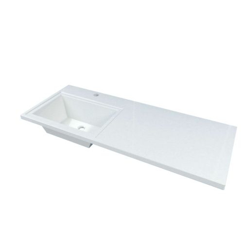 Раковина для ванной MARKO Марсал 120 над стиральной машиной левая без кронштейна