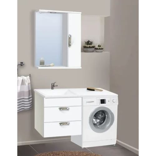 Раковина для ванной MARKO Марсал 120 над стиральной машиной левая без кронштейна