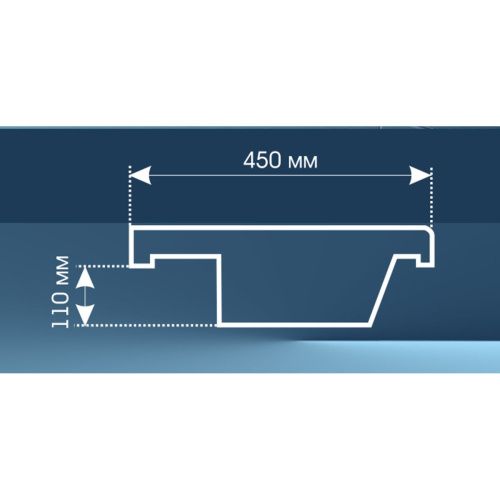 Раковина для ванной MARKO Слим 60 5018600