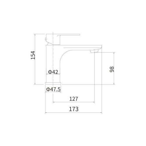 Смеситель для раковины Fashun A51119