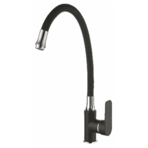 Смеситель для кухни Fashun A4082-7 с гибким изливом черный