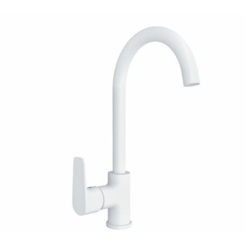 Смеситель для кухни Gross Aqua Evo 3118297MW-B02 белый