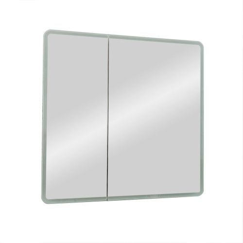 Зеркало-шкаф Emotion LED 800х800 с датчиком движения МВК030