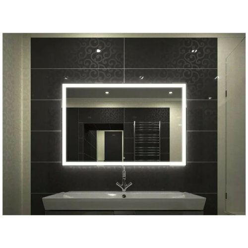 Зеркало Mercury LED 800х600 с сенсором и подогревом ЗЛП781