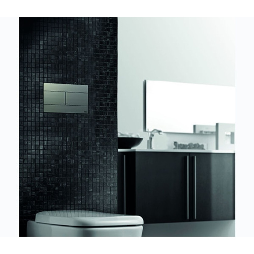 Панель смыва для инсталляции OLI SLIM INOX 057141 матовый с нержавеющим покрытием