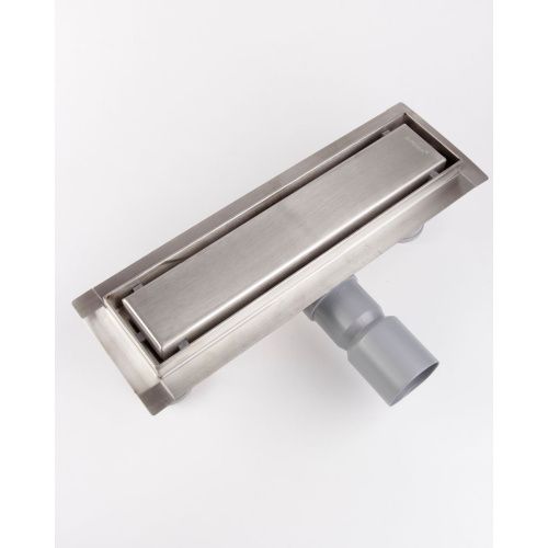 Желоб Dikalan водоотводящий с перфориванной решеткой из нерж. стали 30 см D61730