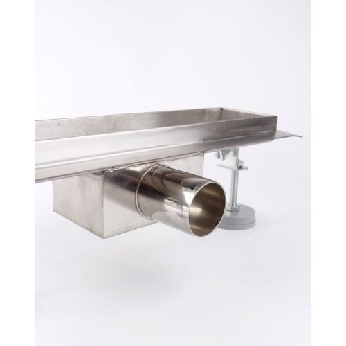 Желоб Dikalan водоотводящий с перфориванной решеткой из нерж. стали 30 см D61730