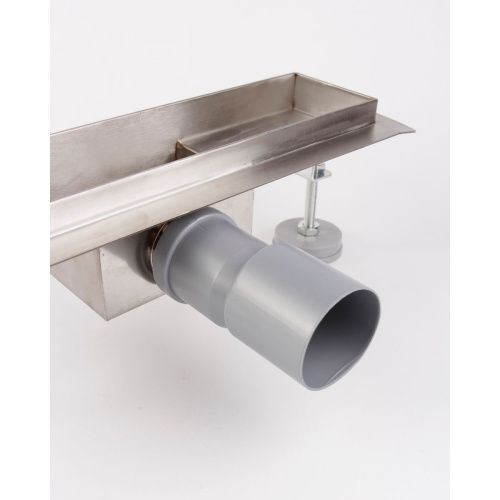 Желоб Dikalan водоотводящий с перфориванной решеткой из нерж. стали 30 см D61730