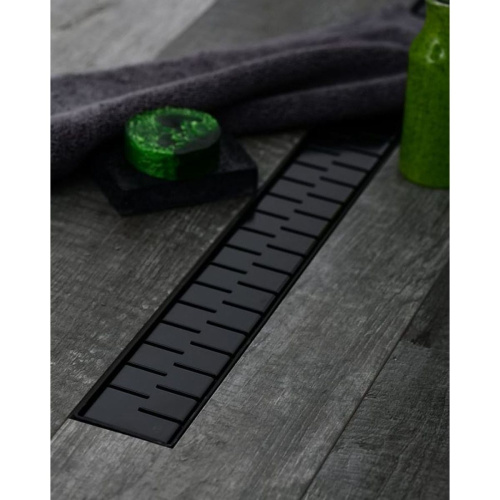 MCH Chudej Водоотводящий желоб ЧЕРНЫЙ матовый 750 мм CH 750 MC