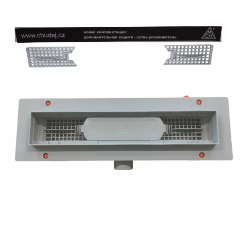 MCH Chudej Водоотводящий желоб ЧЕРНЫЙ матовый 450 мм  CH 450 MC