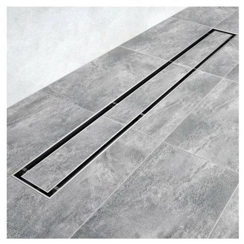 Желоб TIM гориз.выпуск с решеткой под кладку плитки защита от запаха:(сухой +гидрозатвор) 70*500мм BAD455002