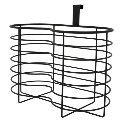 Органайзер для туалетной бумаги навесной 4 рулона черный 262х122х200 П0001766 (4)