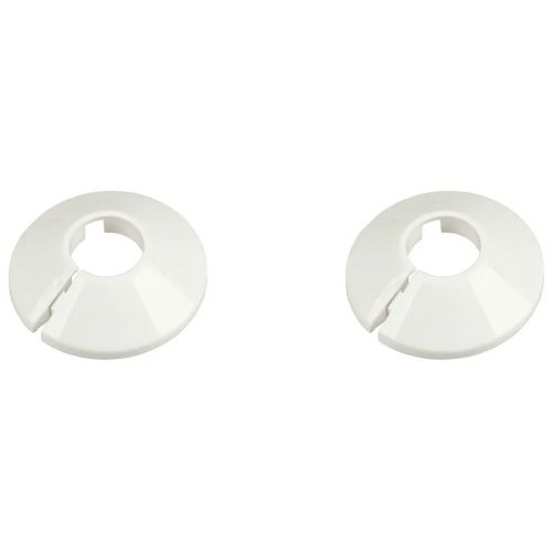 Декоративная накладка пластиковая ф16 мм MCH Chudej KB1016 белая