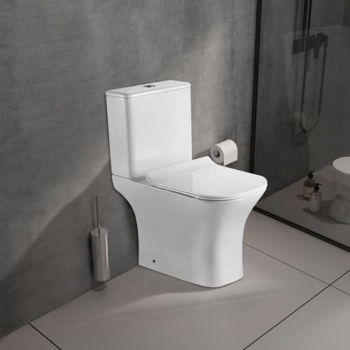 Унитаз-компакт напольный OLIVE’S PORTO PR31126DP Белый безободковый