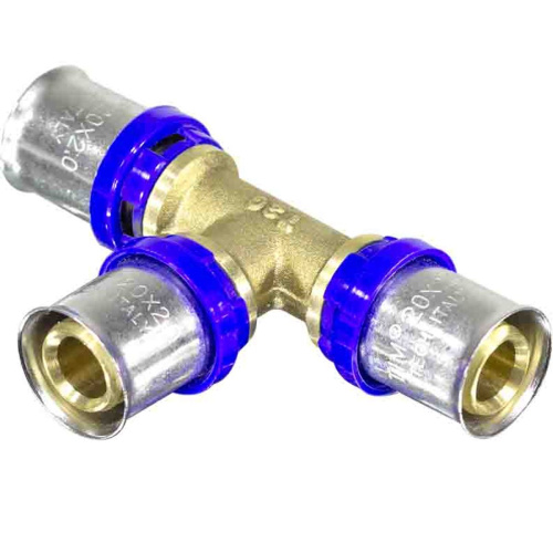 Тройник соединительный ф16х16х16 мм пресс TIM F-T1616N