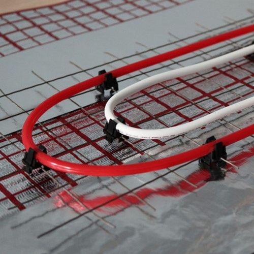 Клипса крепёжная поворотная для труб D14-20мм НФ-00000488