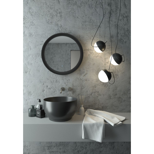 Зеркало D800 Planet Black Led с бесконтактным сенсором ЗЛП684