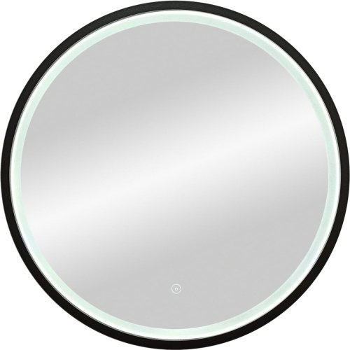Зеркало D800 Style Black Led с сенсором с нейтральной подсветкой ЗЛП1205