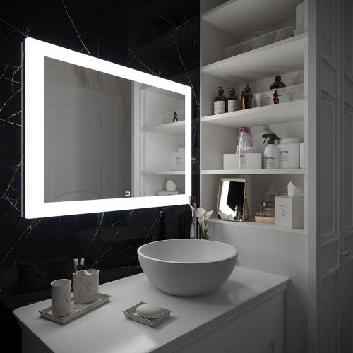 Зеркало Relax LED 1000х700 с сенсором ЗЛП470