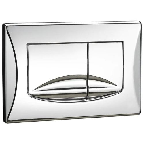 Панель механ. двойная RIVER DUAL хром глянец, пластик, OLI  638504