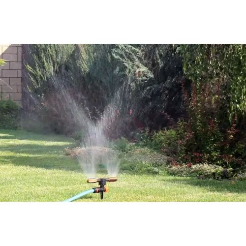 Ороситель 2 рожковый DUO Aquapulse АР 3007 на пластиковый на ножке