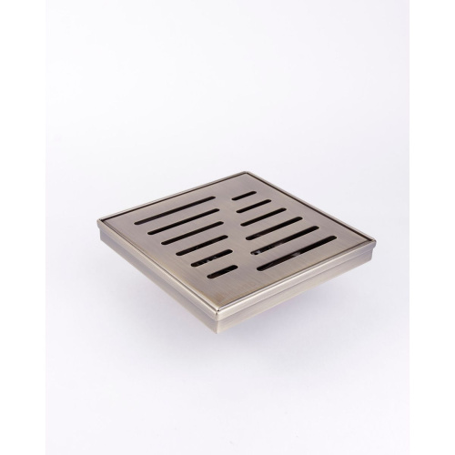 Трап GERHANS для душа античная бронза c вертикальным выходом 150х150 мм K81915C-15