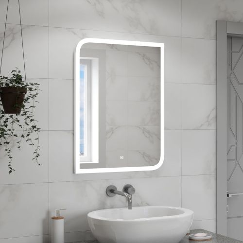 Зеркало Fantasy LED 600x800 с сенсором и подогревом ЗЛП233