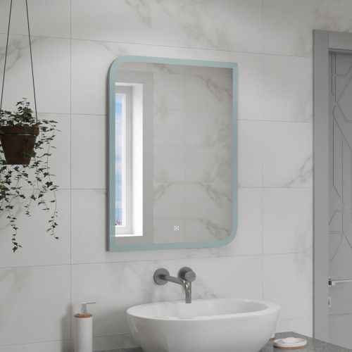 Зеркало Fantasy LED 600x800 с сенсором и подогревом ЗЛП233