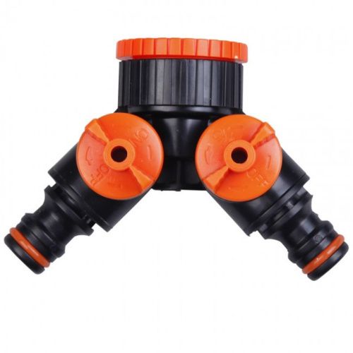 Адаптер-тройник Aquapulse АР 1019 с двумя запорными кранами с внутренней резьбой 1