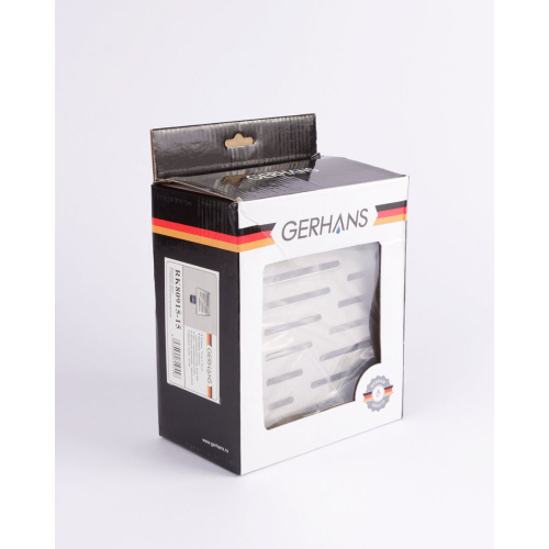 Трап GERHANS для душа c горизонтальным выходом 150х150 мм K80915-15