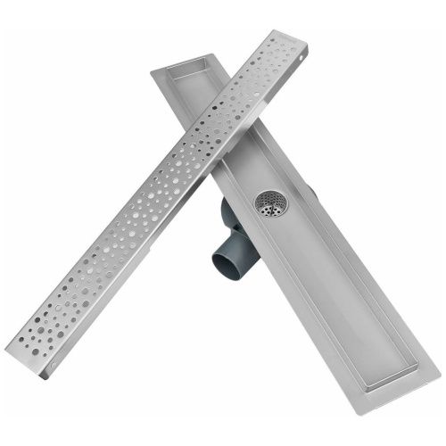 Желоб GERHANS для душа c горизонтальным выходом 800х70 мм K80307-80