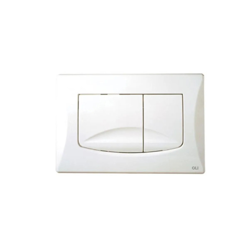 Панель механ. двойная RIVER DUAL пластик, белый OLI  638501  (120/120PLUS/74/80/EXPERT/QUADRO)