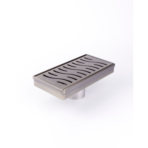 Желоб GERHANS для душа античная бронза c вертикальным выходом 200х100 мм K81410C-20