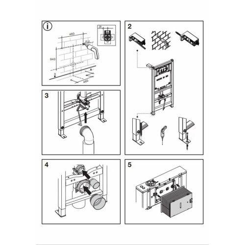 OLI Инсталляция OLI 80 ECO Sanitarblock mechanic 886914