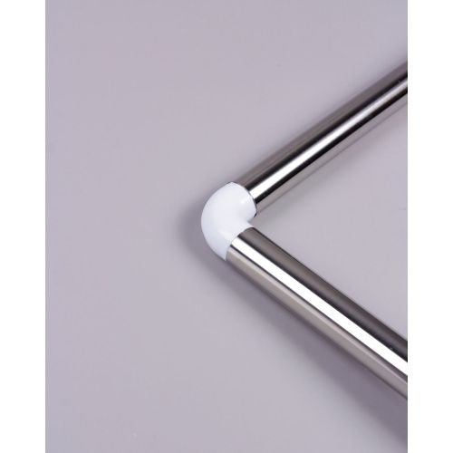 Карниз в ванную угловой Санакс 10019 хром