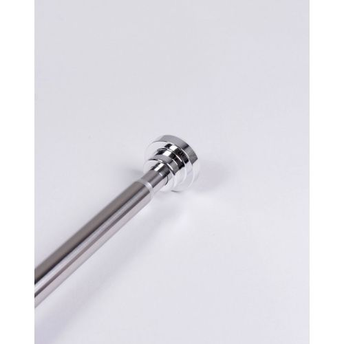 Карниз в ванную комнату Санакс 10023 хром без колец