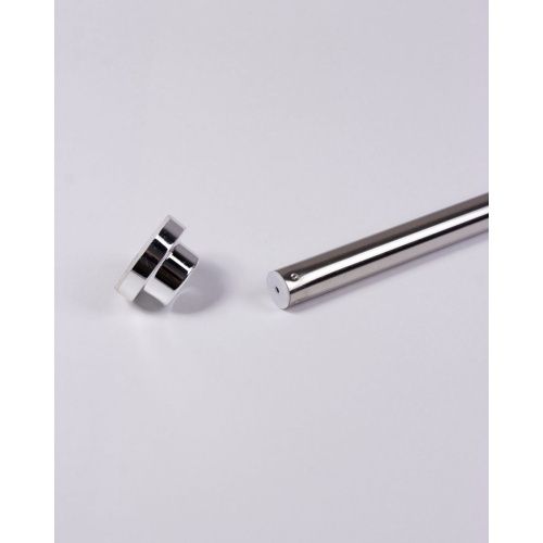 Карниз в ванную комнату Санакс 10023 хром без колец