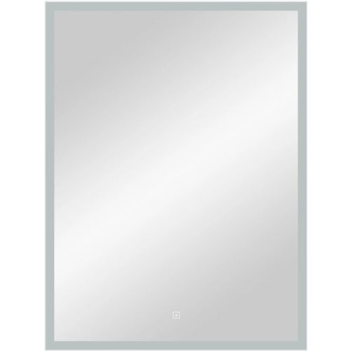 Зеркало Frame LED  White 700х1000 с сенсором алюминиевый профиль ЗЛП437