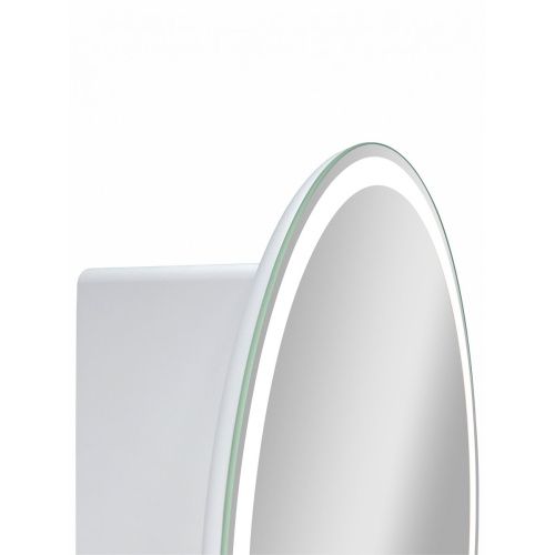 Зеркало-шкаф Torneo White 600х600 LED с подсветкой  МВК069