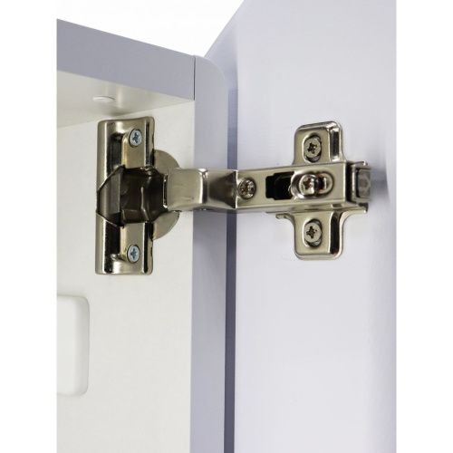 Зеркало-шкаф Torneo White 600х600 LED с подсветкой  МВК069