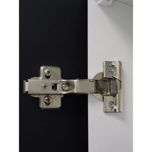 Зеркало-шкаф Eltoro Black 760х850 LED подсветкой МВК114