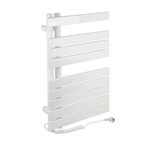 Полотенцесушитель BRIMIX 08150W Белый электрический Лесенка с полкой 800х505х115 мм на 9 перекладин 210 W