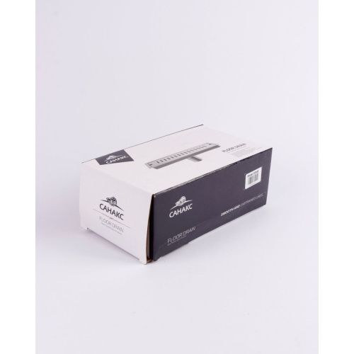 Трап Санакс 00045 из нержавеющей стали вертикальный улучшенный с зазором под плитку