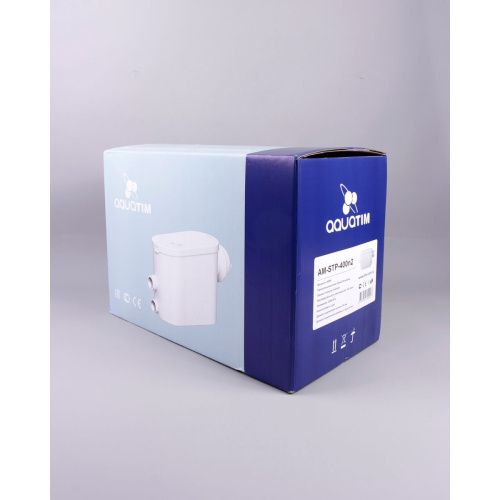 Санитарный насос TIM AM-STP-400n2 для отвода из унитаза, раковины и душа