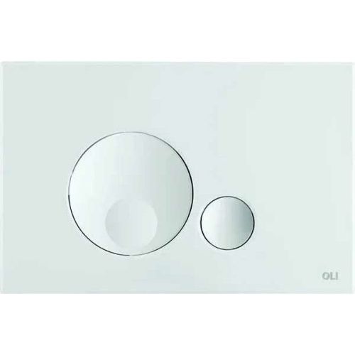 Панель механическая двойная Oli Globe 152949 белый пластик